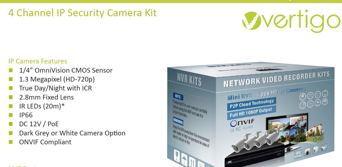 iPIXASecurity's tweet photo. 4 Channel IP Security Camera Kit https://t.co/vUZf2Qk6Wb