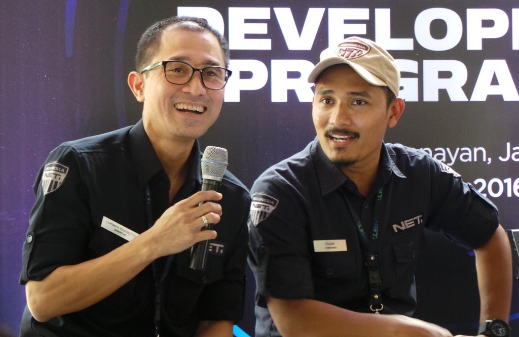 mdtvindonesia's tweet image. Keseruan M&amp;amp;G Cast. @TheEast_NET di Istora siang ini.. #MDPIV_NET