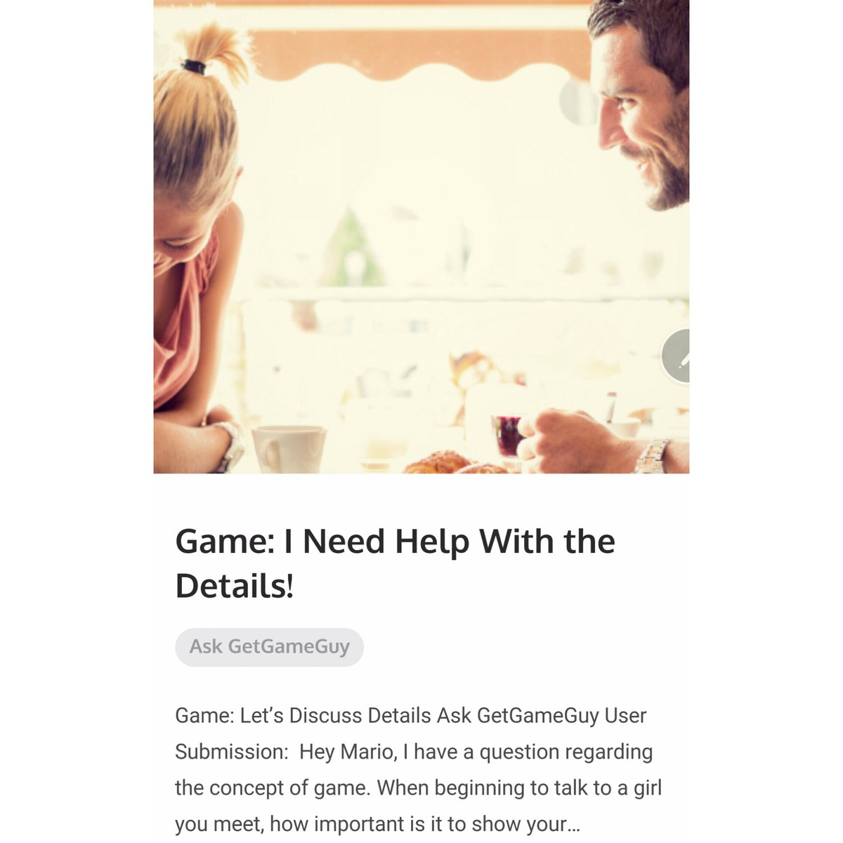 GetGameGroup's tweet photo. "I Need Help With the Details of Game!" #GGGuy advises. #AskGGGuy #GetGame https://t.co/rTU6Lz3HZV https://t.co/ZBYNF4sFjW