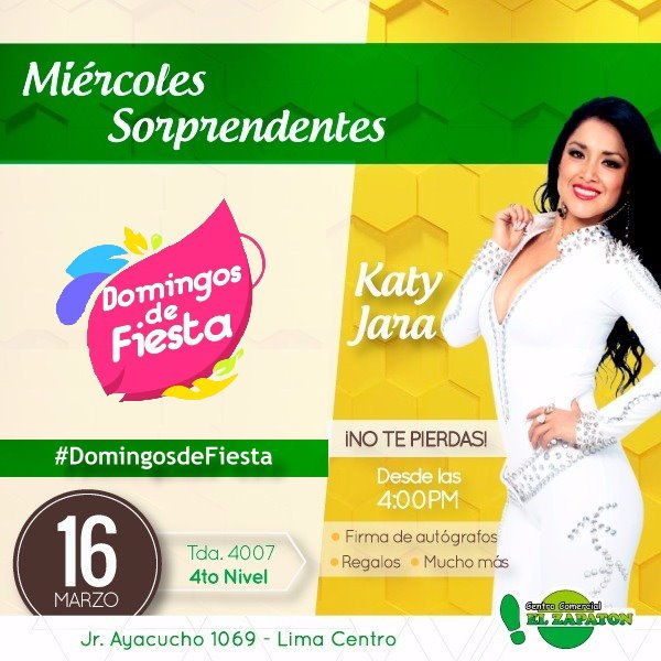 domingosdfiesta's tweet photo. Quieres conocer a nuestra #conductora #katyjara y tomarte una foto con ella?... Hoy es tu gran oportunidad !! https://t.co/hlLeaMm61B