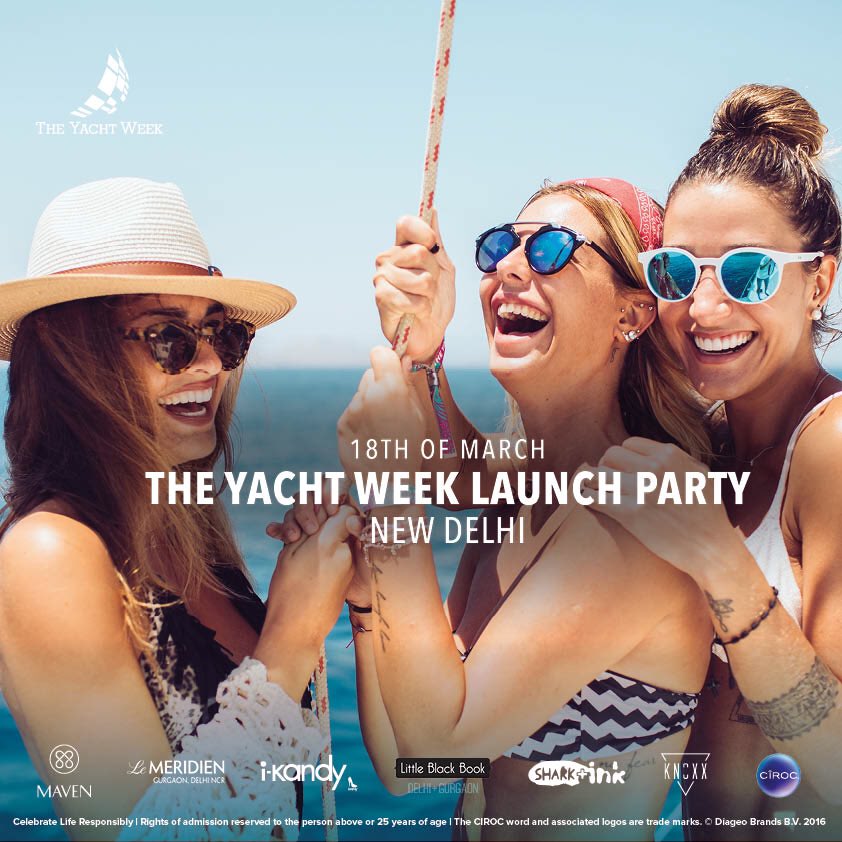SharkAndInk's tweet photo. @theyachtweek launch party at @iKandygurgaon with @candice_redding on deck duty. Be there or be square!
#SharkAttack https://t.co/jxD7rjmn3F