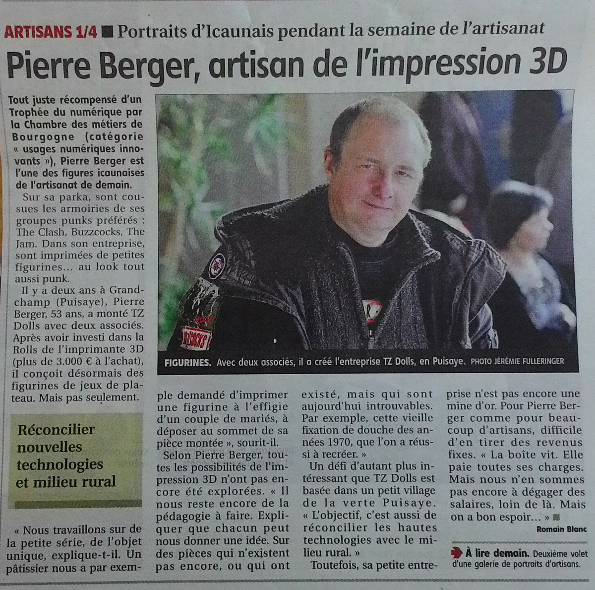 <a href="/TzDolls/">TZ dolls</a>, artisan de l'impression 3D en #Puisaye