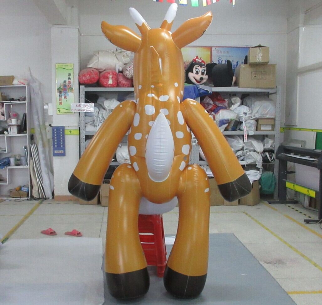 Hongyi5Eva's tweet photo. double layered inflatable deer costume,more details,hongyi5@hongyitoy.com https://t.co/TuhJuqtMv8