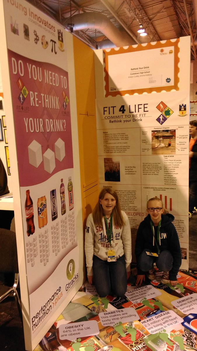 CookstownHigh's tweet photo. At #BigBangFair ? 
Visit #PiView  and #RethinkYourDrink teams.
We want to share our story!
https://t.co/BeEXCPiDIb https://t.co/3zRGh66xoc