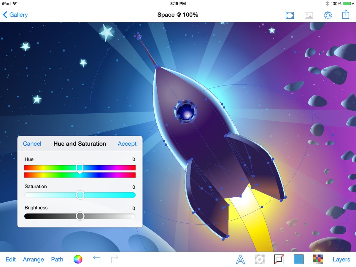 aaa_software's tweet image. #iPad This picture was painted on the iPad with the help of itunes.apple.com/app/id833380160