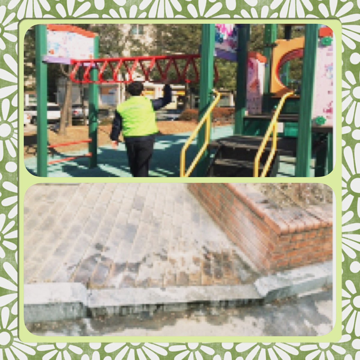 복정동 어린이놀이터(놀이기구높이 조정)와 신촌동 어린이놀이터(모따기 작업)의 정비를 완료했습니다. 크게 눈에 띄지 않는 작은 개선이지만, 아이들이 맘 놓고 뛰어 노는 데는 큰 도움이 되었으면 합니다😊 #성남시