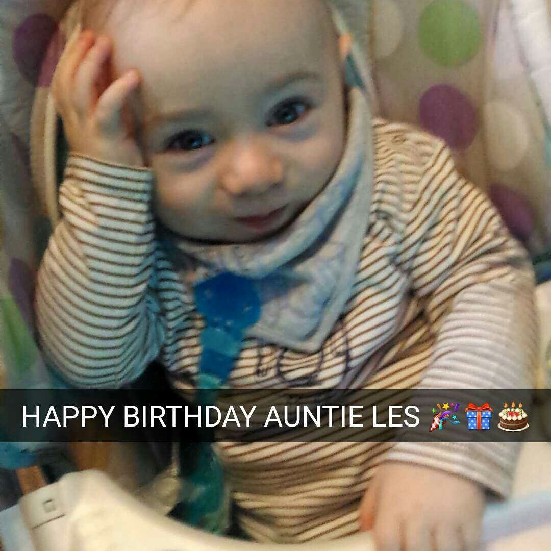 Happy Birthday big sis/auntie Les 🎉🎁🎂