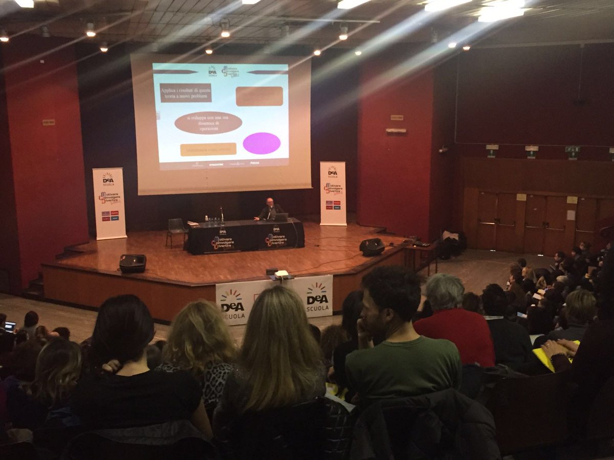 Giorgio al convegno <a href="/DeAScuola/">Deascuola</a>  per la #formazioneinsegnanti "Motivare, Coinvolgere, Divertire"