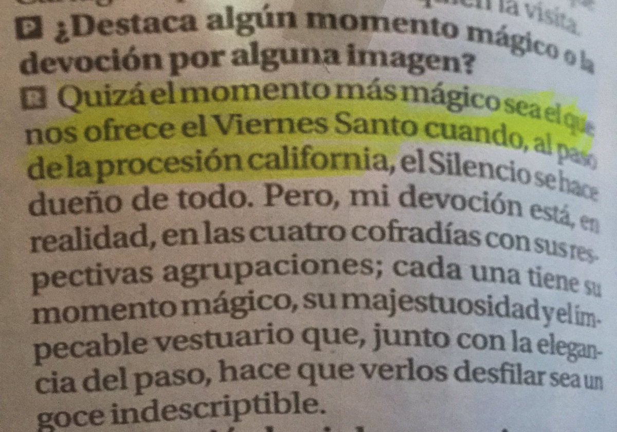 mmanero82's tweet photo. @AnabCastejon quizá el momento+mágico es Viernes Santo al paso dla procesión California,elsilencio se adueña de todo https://t.co/nqIbhBGlA0