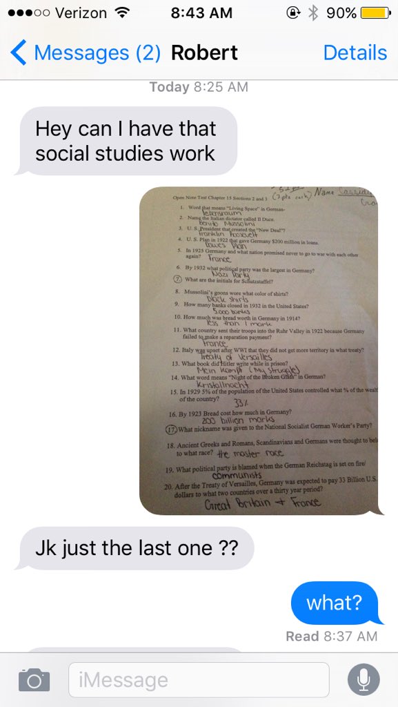 CroweCassidy's tweet image. accurate representation of high high school works