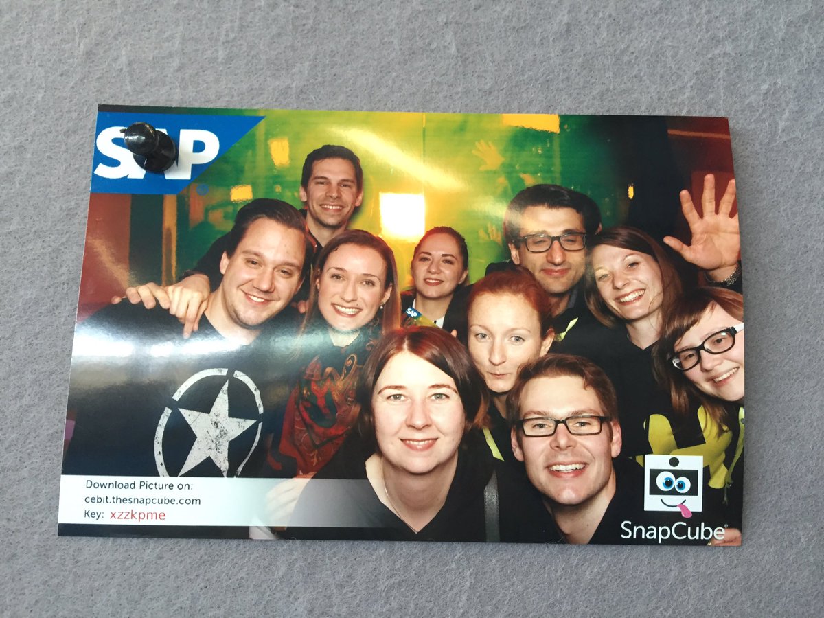 AnnaWypior's tweet photo. Thanks to all #volkswagen mentors for great Support in #InnoJam #sap #CeBIT https://t.co/HBQ42jFZAb