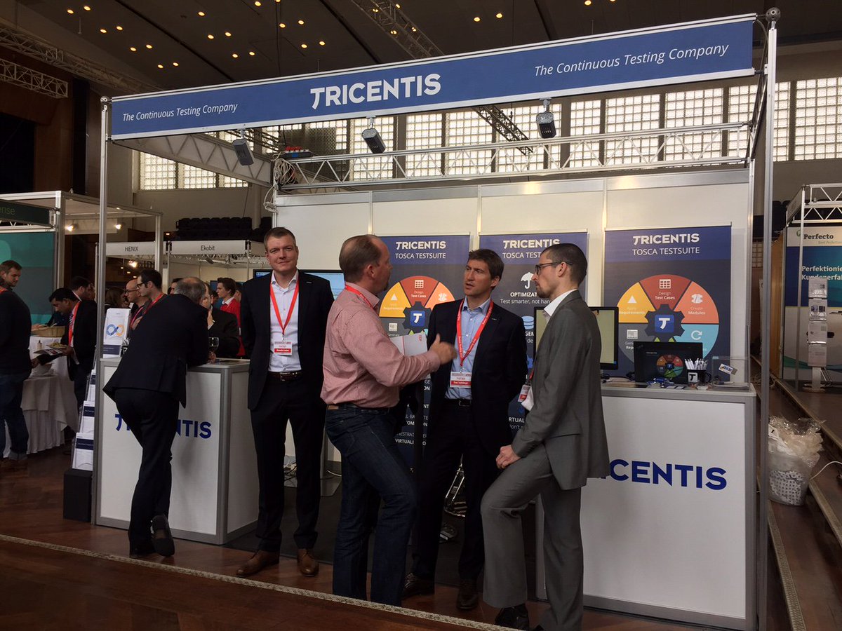 Tricentis's tweet photo. Stop by #SwissTestingDays and find out why we were named a Leader in the Gartner #MagicQuadrant for Test Automation! https://t.co/rzGTNoglQE
