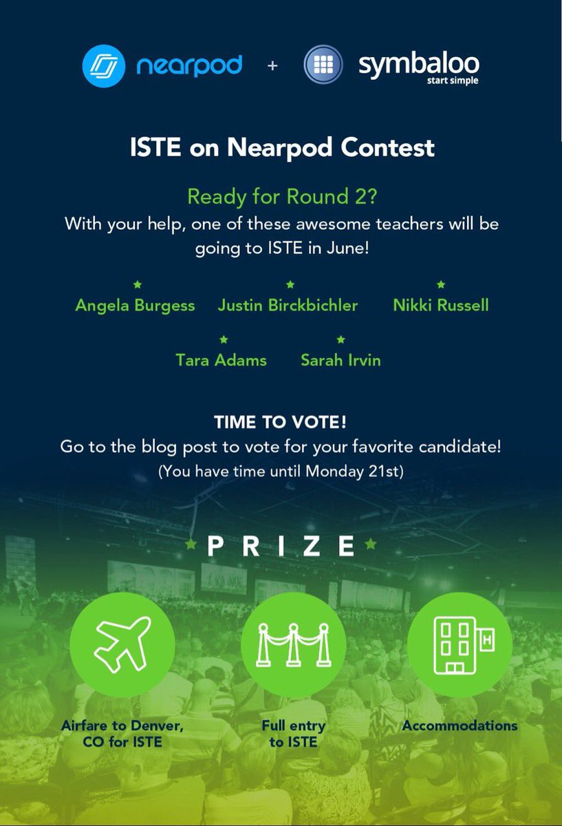 SLHSAdams's tweet image. Please vote for me! The voting part is at the bottom of this link. blog.nearpod.com/iste-on-nearpo…