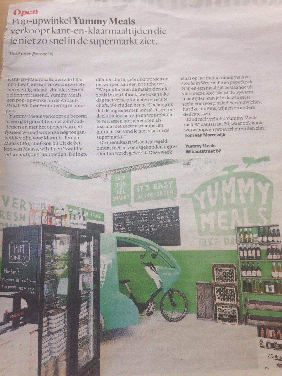 TROTS! Leuk stukje <a href="/open/">Paul Bonsall</a> <a href="/parool/">Het Parool</a> Hopelijk kunnen we de toestroom van mensen aan! :)