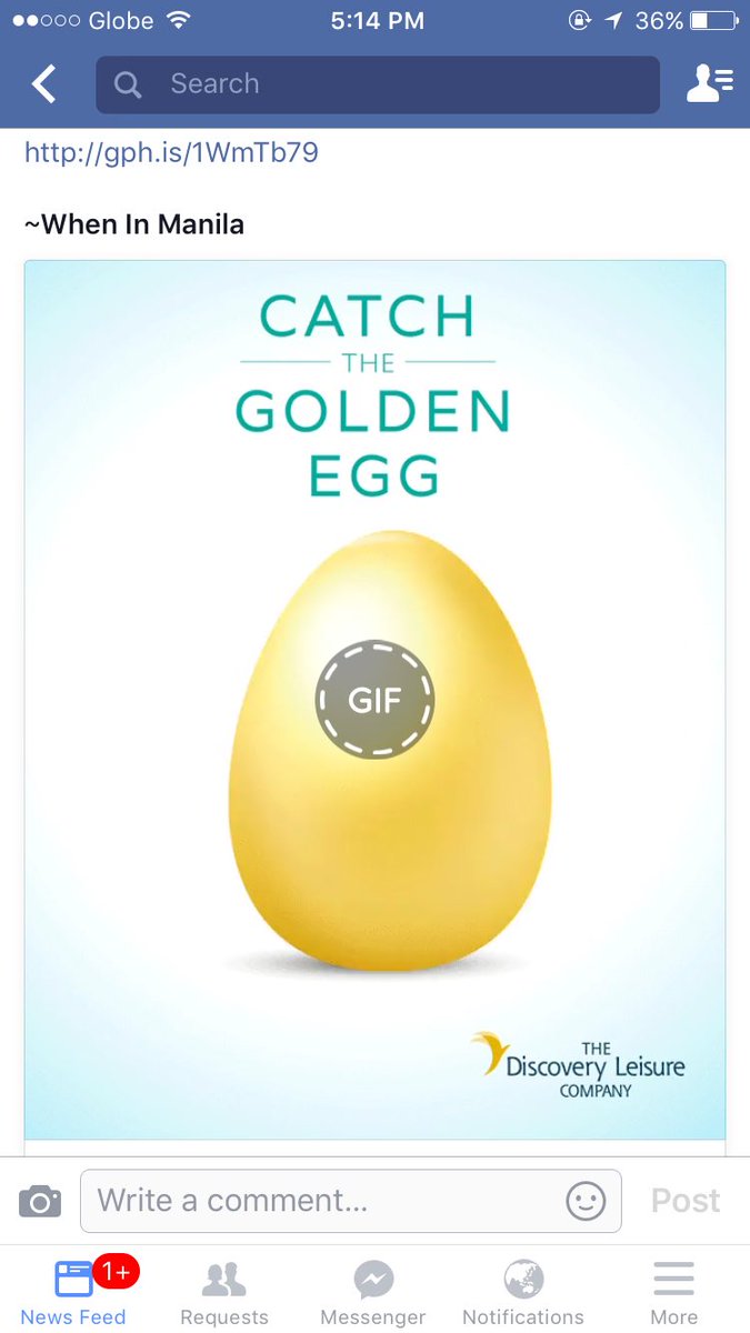 nanskii's tweet photo. I found the #GoldenEgg! @TDLCI @WhenInManila, i wanna win a 3D/2N stay at Discovery Hotel Tagaytay! #Easter2016 https://t.co/PHyudwIJLk