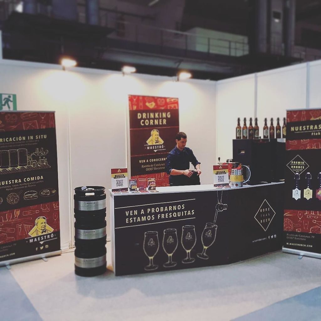 firagranvia's tweet photo. Everything is prepared #eshow #barcelona #eshow2016 #drinkingcorner #beer #craftbeer #cerveza #cervezaartesanal de … https://t.co/AuxSidM8P3