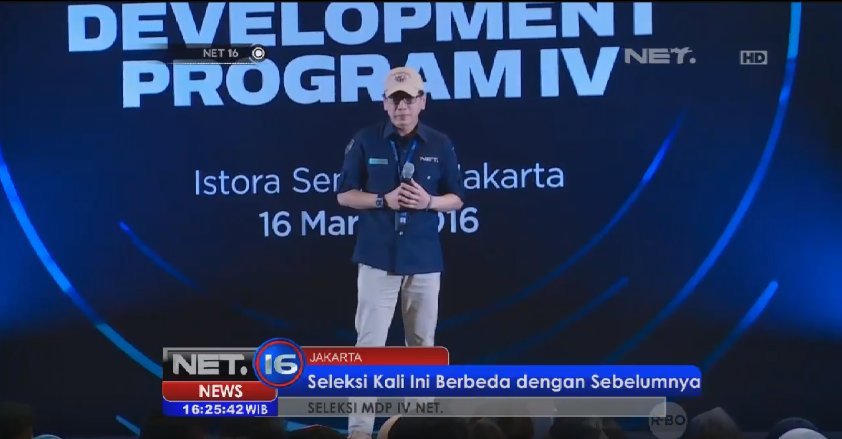 OfficialNETNews's tweet image. Proses rekrutmen #MDPIV_NET masih berlangsung. Reporter Ayu Wardhani melaporkan langsung dari Istora #NET16