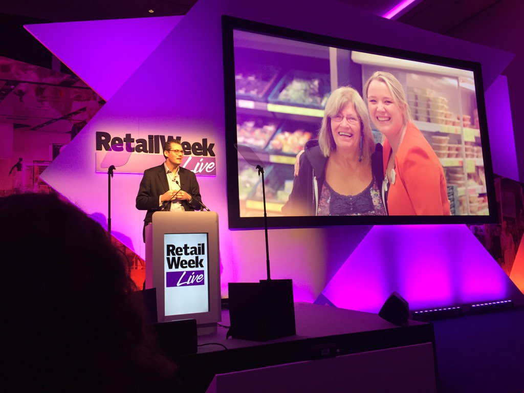 Great speech from Matt Davies CEO IF <a href="/Tesco/">Tesco</a> on their passion for serving the customer #RWL16