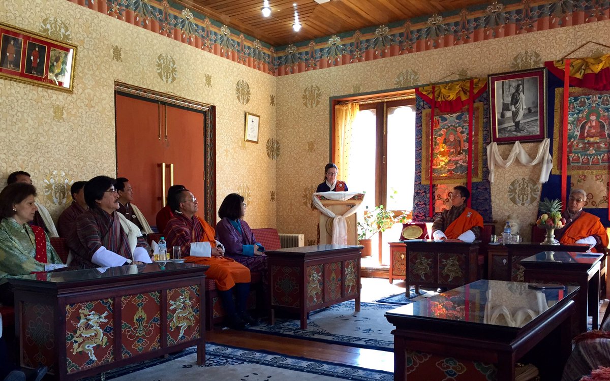 Dwangdi08's tweet photo. Kingdom of Bhutan at the United Nations by ex Minister Dago Tshering - released at Ministry of Foreign Affairs https://t.co/rK12ahTChL