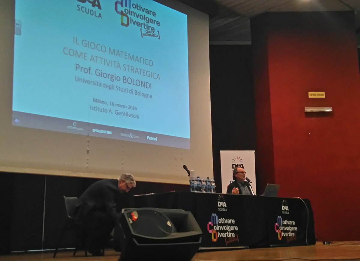 G.Bolondi: Il #gioco matematico come attività didattica strategica #MCDMatematica
