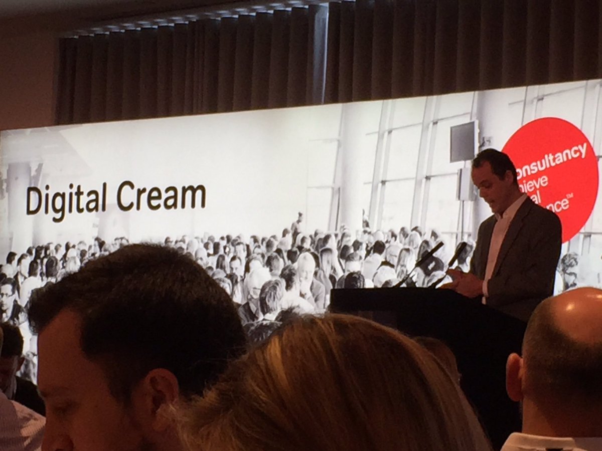 Eth0park's tweet photo. RT bensalmon: Kicking off #DigitalCream with Econsultancy and the legend that is AshleyFriedlein https://t.co/BtQKze3O3d