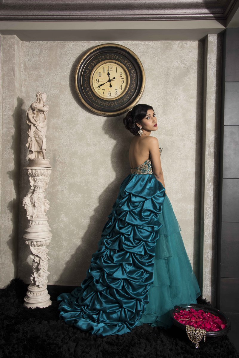 SarojJalan's tweet photo. #marvelloustrail#ombredye#offshouldergown#mysorefashionweek2015 https://t.co/pJniKtvnR2