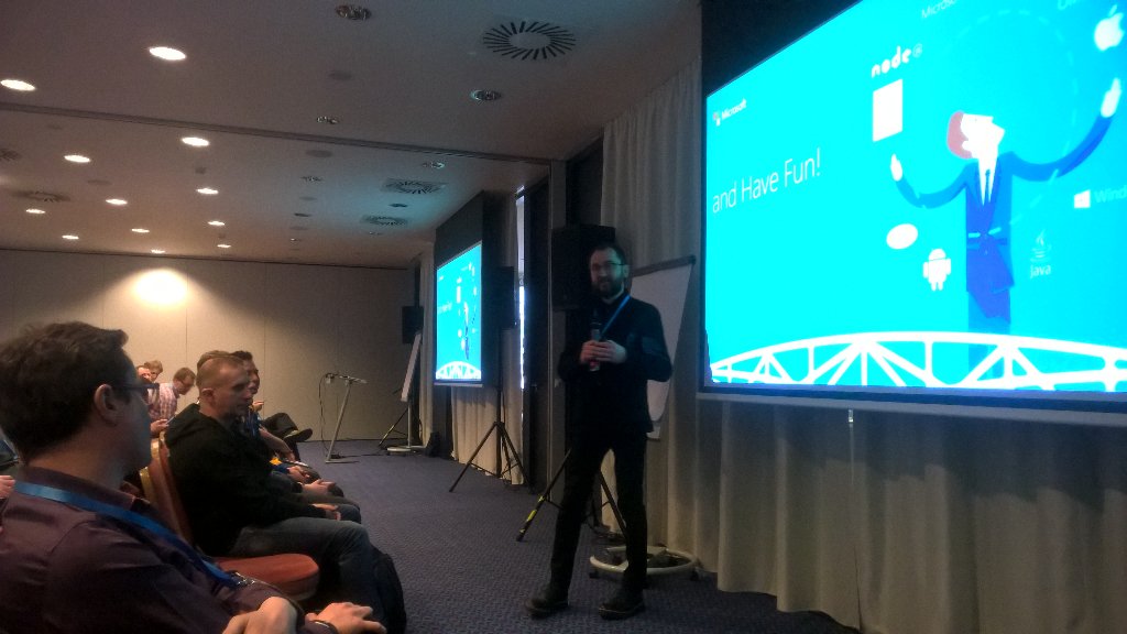 gshopnik's tweet photo. Our CEE Community Open Days started from a surprising gift:) #COD16  #MVPBuzz @MVPAward https://t.co/2TfzTMWm64