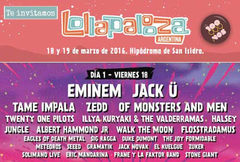 la100fm's tweet photo. Desde las 7 te regalamos: "1 par de entradas por hora" para estar en "@lollapaloozaar Día 1" https://t.co/LIhgj0aypX https://t.co/sxdHX7TuS0