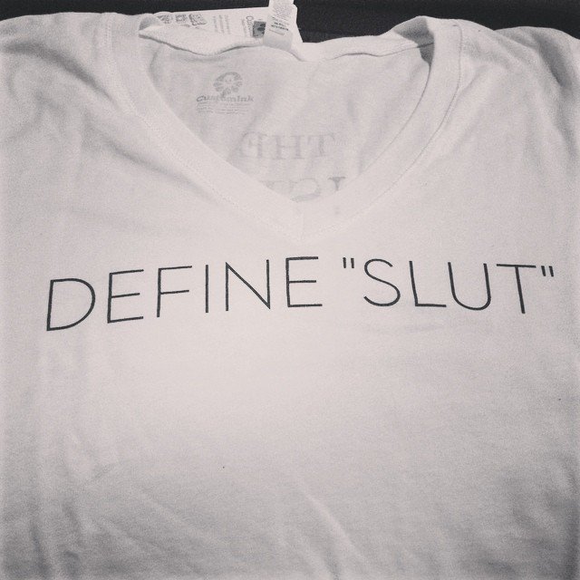 RachelKrantz's tweet photo. How do you define the word "slut"? https://t.co/LiqWXbPWoo #DefineSlut #Slutshaming #slut #feminism https://t.co/R26QzQ51dF