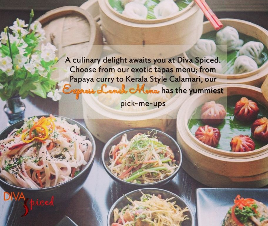 divarestaurants's tweet photo. Our Express Lunch Menu at Diva Spiced is sure to tantilize your taste buds! #DivaSpiced #Food #Lunch https://t.co/9HTqWZT0ec