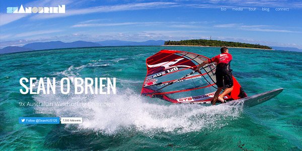 Australian windsurfer <a href="/SeanAUS120/">Sean O'Brien</a> uses WordPress to power his personal w... soscri.be/0c7c0560 -via <a href="/ThemeBoy/">ThemeBoy</a>