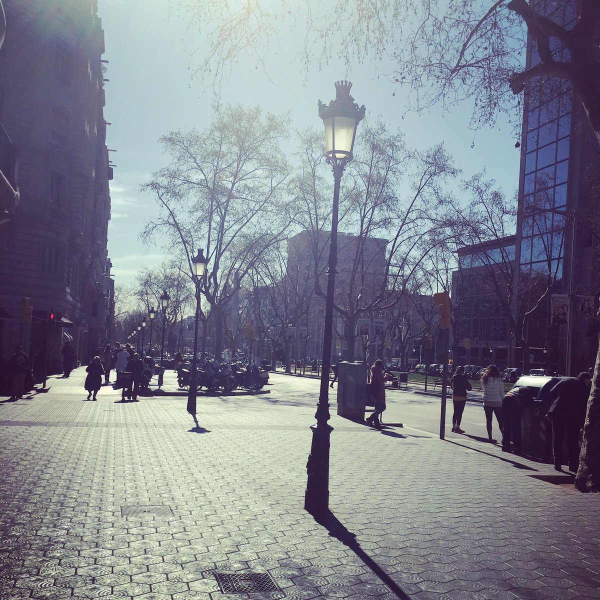 Up and down going shopping at <a href="/PasseigdeGracia/">Passeig de Gràcia</a> is a good way to feel the city #shoppingbarcelona #Barcelona