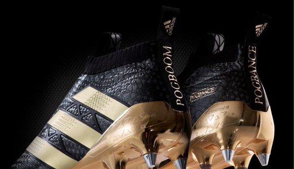 Adidas secara khusus membuatkan sepatu spesial untuk Pogba yang akan dikenakannya pada laga vs Bayern besok.