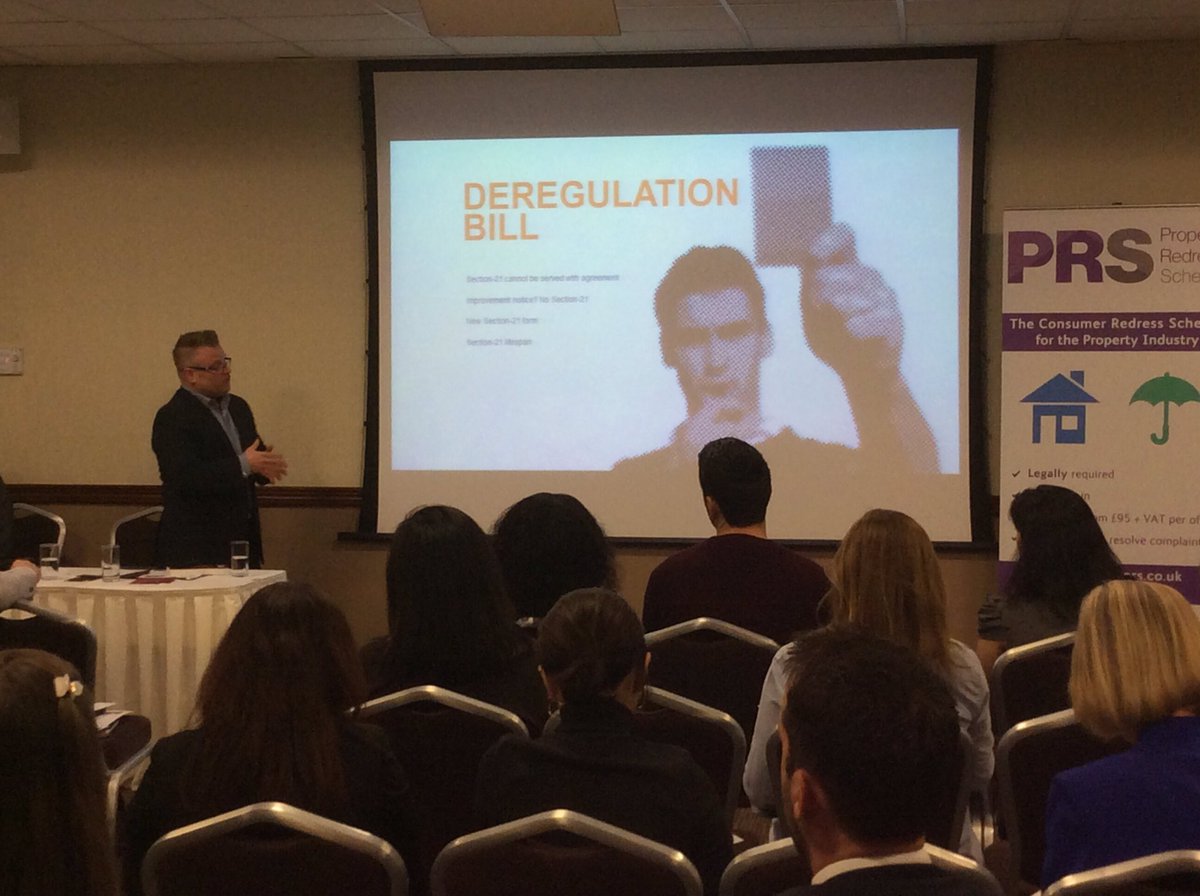 PropertyRedress's tweet photo. #deregulationbill #prsworkshop @mydeposits @NickNoLettingGo @LandlordAction @hfproffindemnity https://t.co/6QXMifSHge