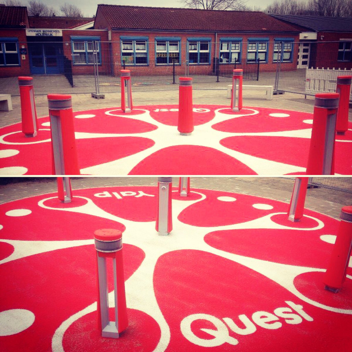 thondernemer's tweet image. Ja! 18-3 openen wethouder en ik 1e Quest Memo speelveld van Yalp in Den Haag! Bewegend leren met 500 Quest-weetjes.