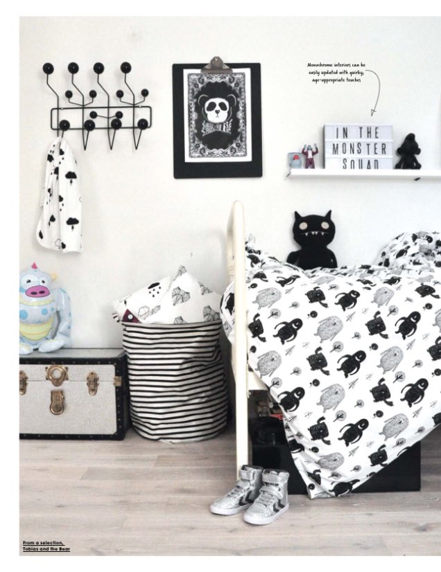 The new issue of <a href="/littlelondonmag/">Little London</a> is out ⚡️ and what a great monochrome nursery theme featuring <a href="/tobiasandbear/">Tobias & the Bear</a> 🙌🏼 💥