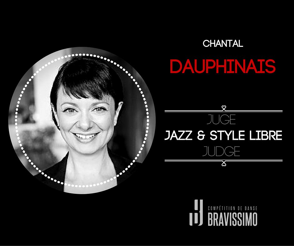 Bravissimo1's tweet photo. It's Wednesday Judge Day! Meet Chantal Dauphinais ::
#dancecompetition #jazz #bravissimo2016 https://t.co/ceTpEYhIXl