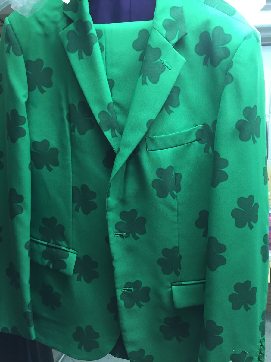 cleanfreaksie's tweet photo. We just #DryCleaned this fantastic #PatricksDay Suit https://t.co/eKTvpYfy2b