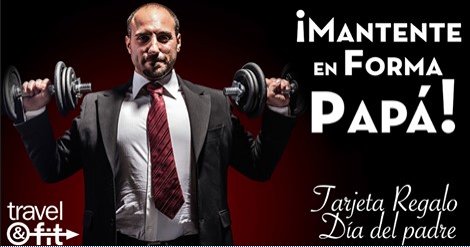 ¿Aún no tienes el regalo para el #DíaDelPadre? ¡Pues te lo ponemos fácil! ¡Mira, mira!  ➡ travelandfit.com/blog/tarjeta-r…