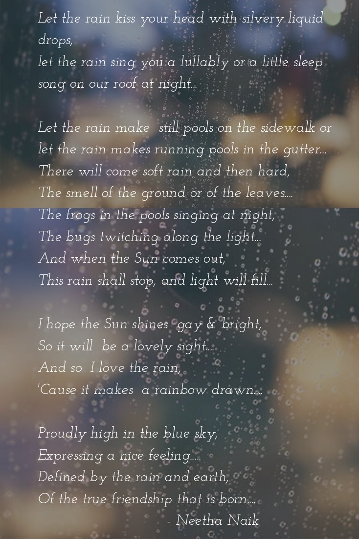 learndost's tweet image. Rain in March on my balcony-