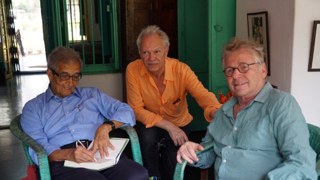 Rejoignez ceux qui se mobilisent pour avancer ! kisskissbankbank.com/la-demographie… Ici avec le prix Nobel indien Amartya Sen.