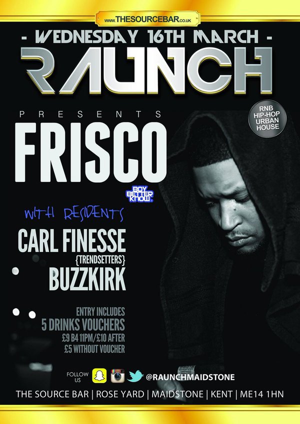 👀 Where's <a href="/BigFris/">FRISCO</a>? | 💥SHUTTING DOWN💥 <a href="/Raunchmaidstone/">Raunch  Maidstone</a> 2night
MORE INFO⬇
#northlondon #Grime #BBK #systemkiller