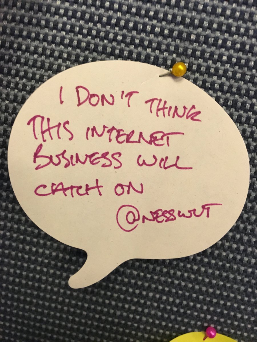 HeartInternet's tweet image. #SmashingConf Keep posting your #FutureOfTheNet ideas on our board! @NessWUT predicts a bleak future...