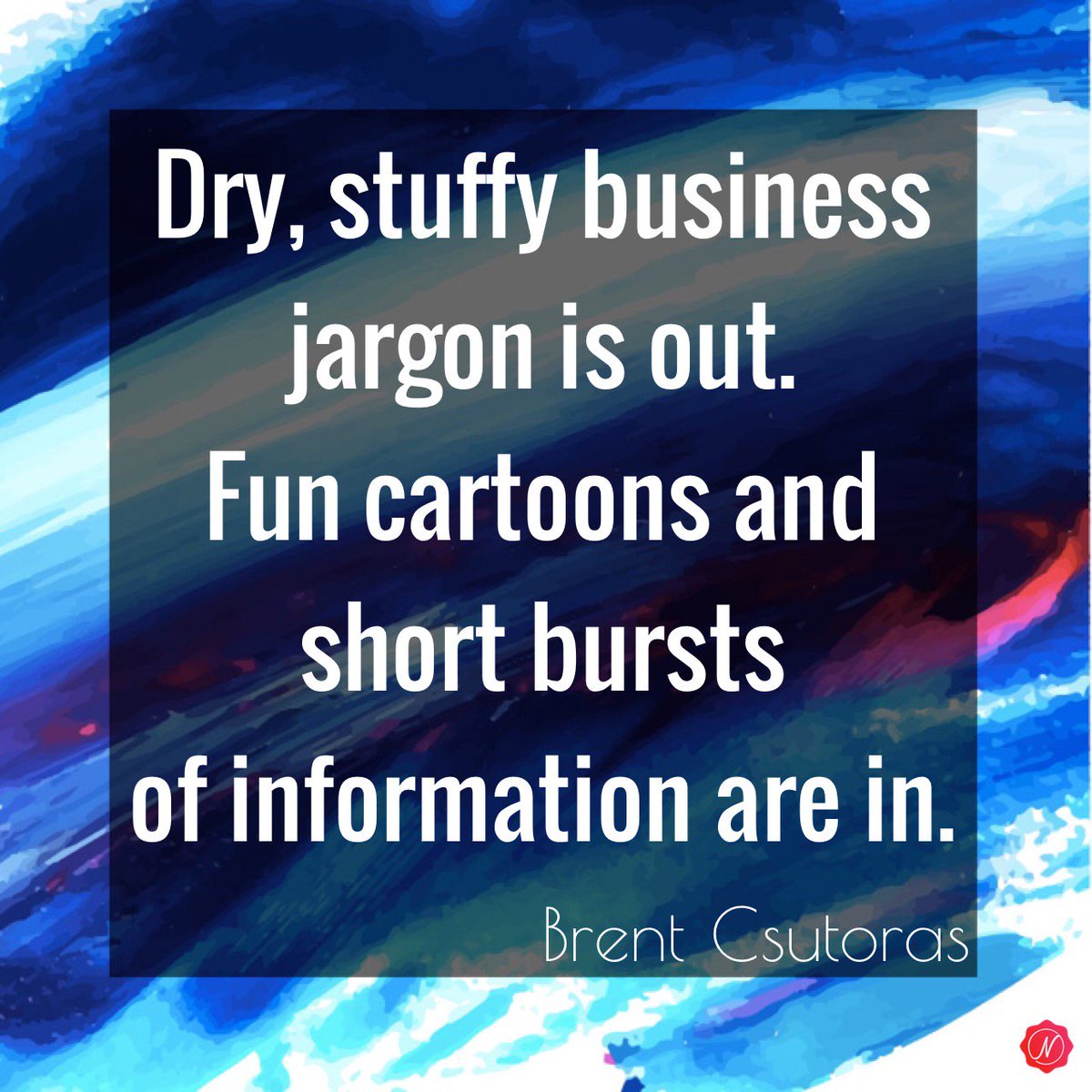 NoteThemes's tweet image. 9 Ways by @brentcsutoras to Repurpose Your Presentation

linkedin.com/pulse/9-ways-r…