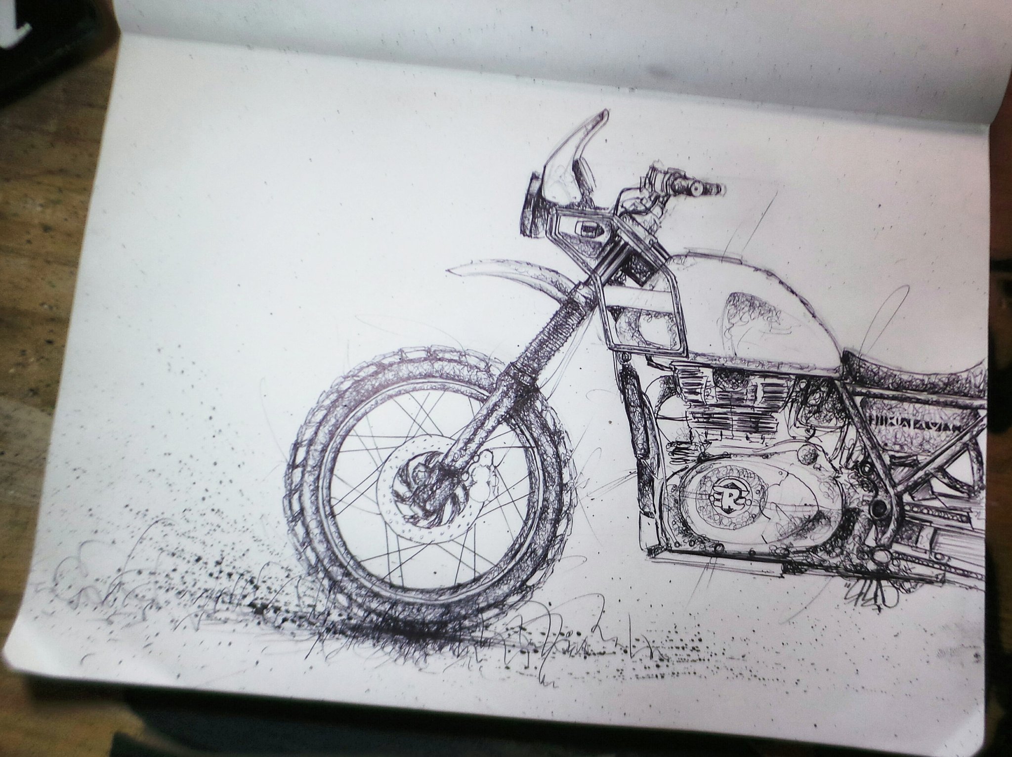 Royal Enfield Drawings for Sale  Fine Art America