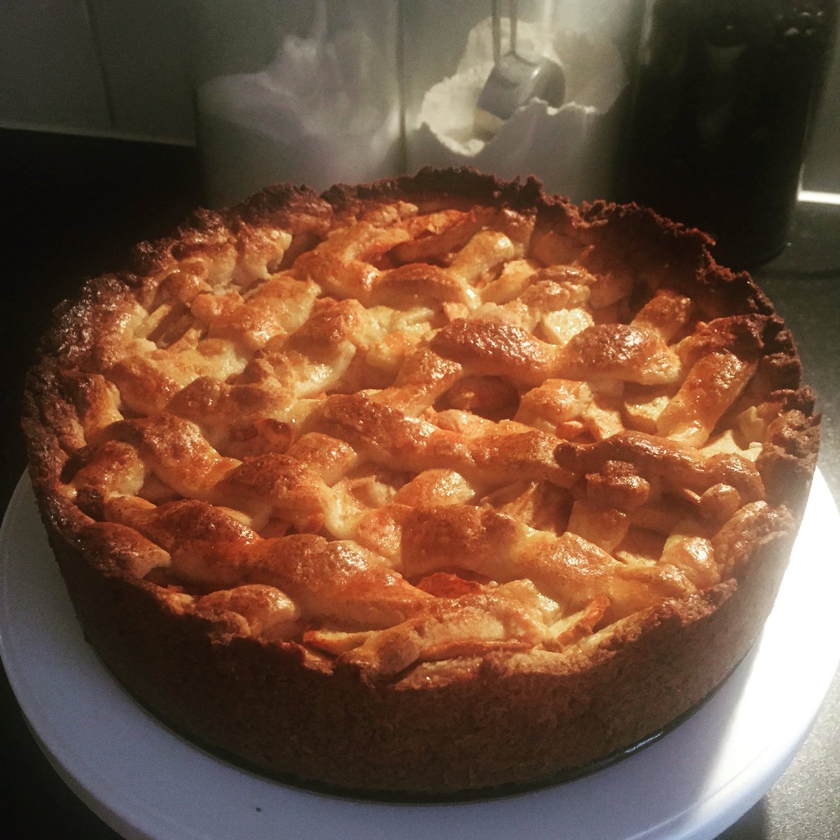 TPC_2015's tweet photo. Ever wondered what we are up to during the day? Today it's this kind of day 😋 #dutchapplepie #coffee #indulge #belly https://t.co/f9rbtxfINu