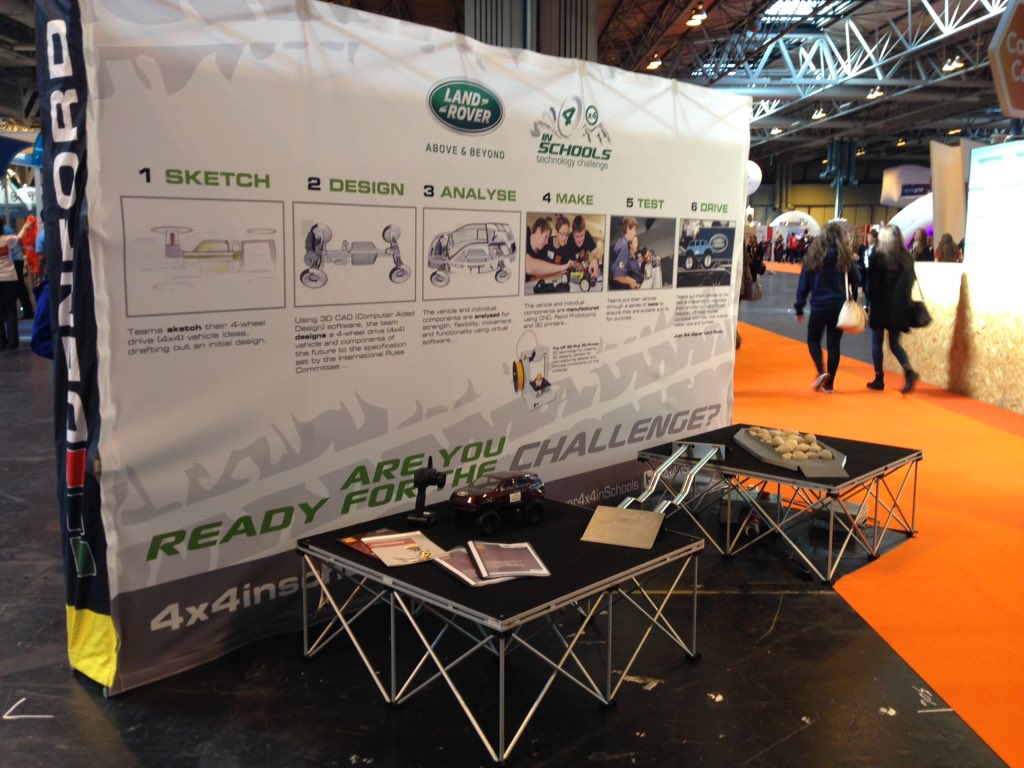 Been a great day at the #bigbangfair today with the <a href="/F1inSchoolsHQ/">STEMRacingHQ</a> stand and @4x4inSchools stand!