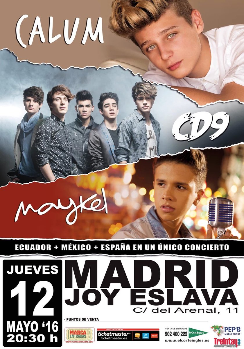 Coders_Boys's tweet image. .@somosCD9 se presenta el 12 de Mayo en Madrid 😱😆