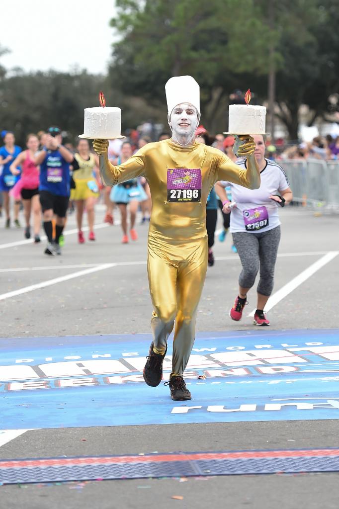 runDisney on X: Lumiere has already inspired #runDisney runners! Will you  take a bite out of his #TwoCourseChallenge? #WineDineHalf   / X