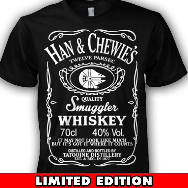 Han and Chewie's Smuggler Whiskey tee! 

Use the Force of this link: bit.ly/1QY8d1O

#StarWars #SXSW